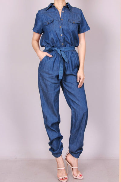 Denim Jumpsuit