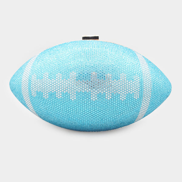 Bling Football Clutch