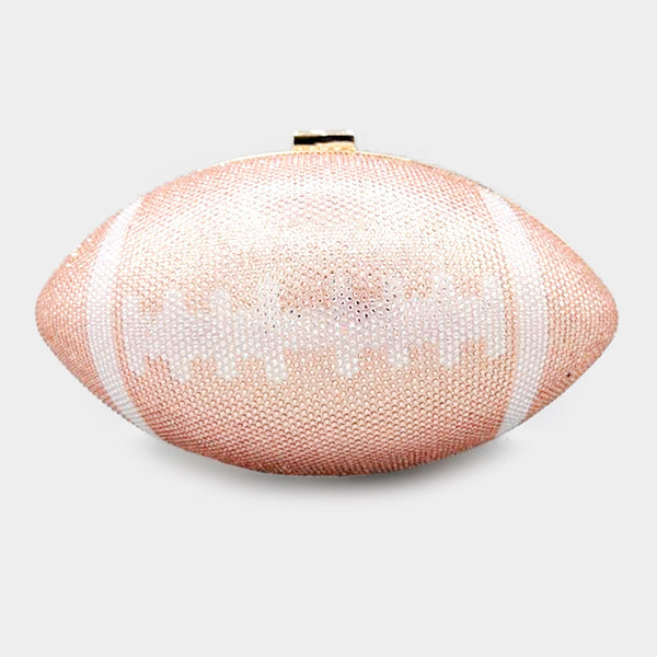 Bling Football Clutch