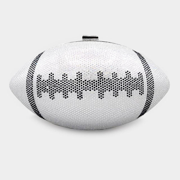 Bling Football Clutch